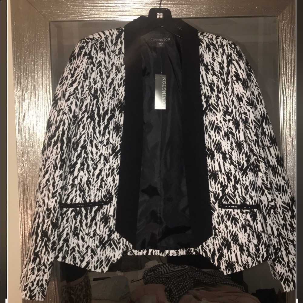 Black & White Blazer